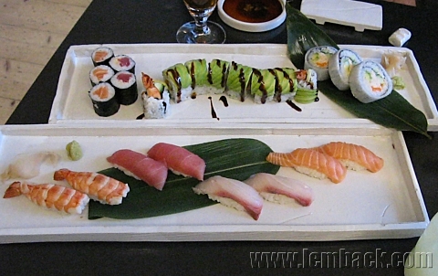 Sushi in Denmark
