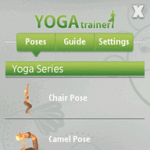 yoga trainer app at ovi store