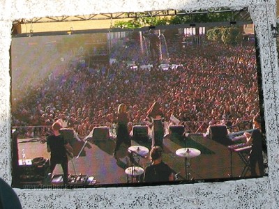 The crowd at the MTV World Stage Gothenburg