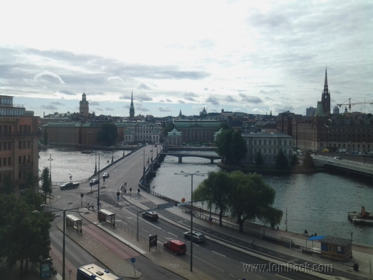 Stockholm - from Sheraton Hotel window