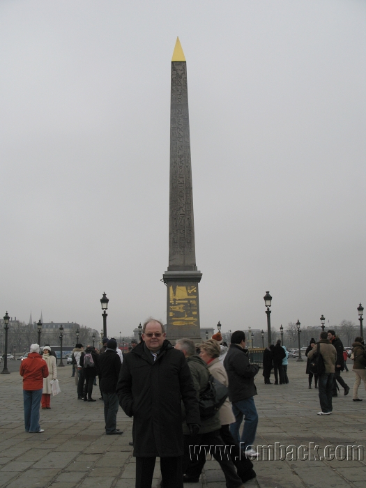 The Luxor obelisk in Paris