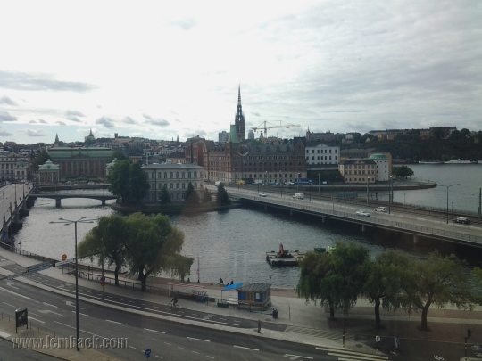 Stockholm - view from Sheraton Hotel